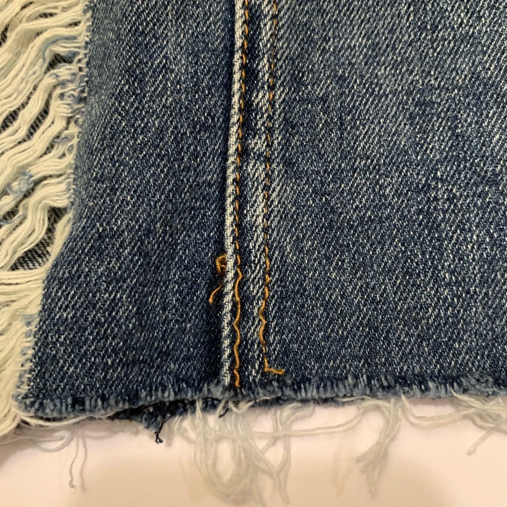 JBD Distressed Denim Skirt - Picture 7 of 7